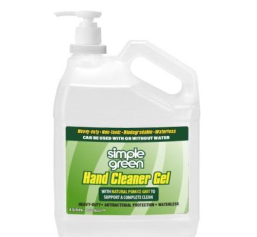 Hand Cleaning Gel 4 Litres x 4 - Simple Green