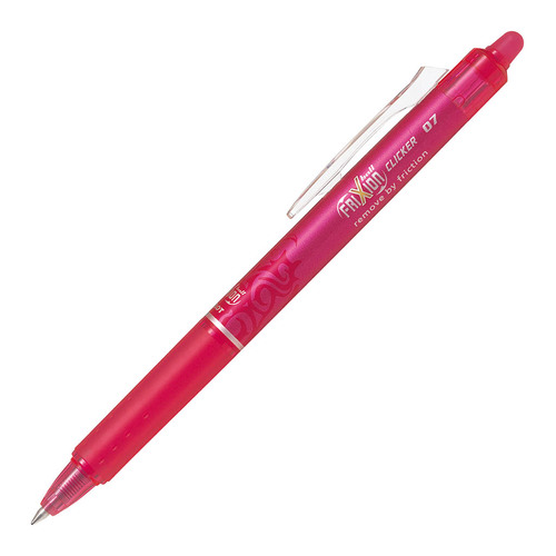 Pilot Frixion Clicker Erasable Fine Pink (BLRT-FR7-P)