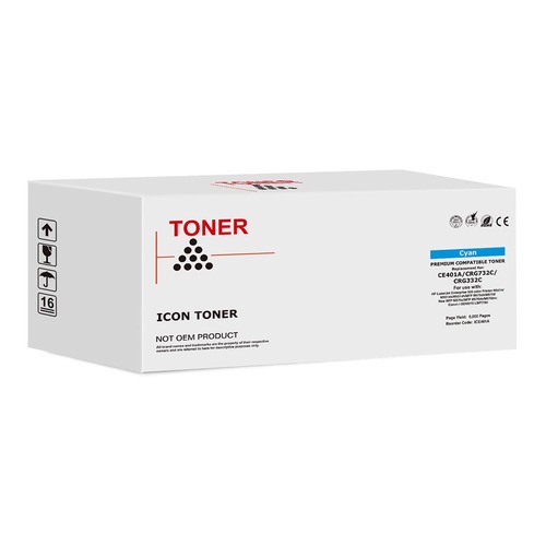 Icon Compatible HP CE401A CE251A Cyan Toner Cartridge (507A)