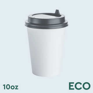10oz coffee cups with compostable lining