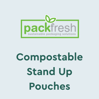 Compostable Stand Up Pouches - Pack Fresh