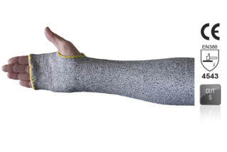 RAZOR X500 Cut 5 Protective Sleeve with thumb hole, 45.7cm length - Esko