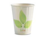 12oz Coffee Cup Leaf (90mm) Double Wall - BioPak