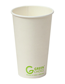 16oz Single Wall Cup PLA. Carton 1000  - Green Choice
