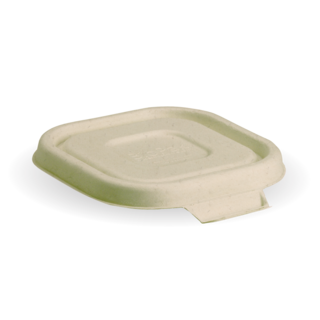 Takeaway Container Lid Natural Small BioCane - BioPak