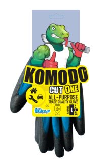 Cut 1 Gloves Individually Tagged  XX-LARGE - Komodo