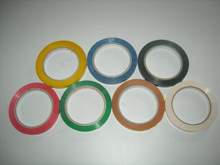Bag Seal Tape 9 mm RED- Fortune