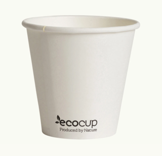 285mL Single Wall EcoCup (90mm) FSC® MIX WHITE - Ecoware