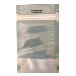 Stand Up Pouch Clear Compostable 70gm 110x170mm Carton 500