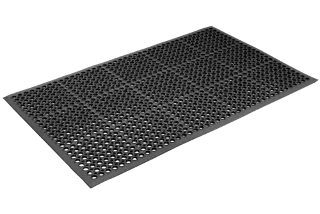 Safety Cushion Mat 1500 x 900mm Black - AMS
