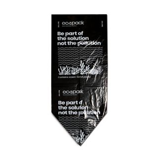 240L Ocean-Bound Recycled Plastic Wheelie Bin Liners (Black) – Ecopack