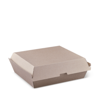 Endura Dinner Box Brown 178 x 160 x 75   - Detpak