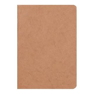 Age Bag Notebook A5 Blank Tobacco