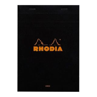 Rhodia Bloc Pad No. 16 A5 Lined Black