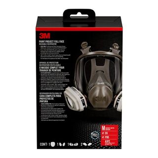 3M Paint Project Full Face Reusable Respirator 68P71P1-DC