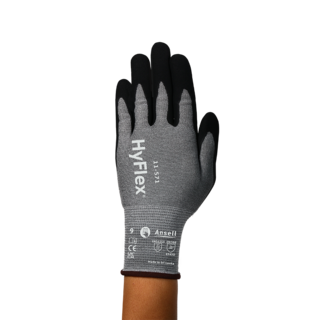 Ansell Hyflex 11-571 Nitrile-Coated Cut Resistant Gloves – Lightweight and Durable - XL