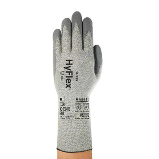 Ansell Hyflex 11-739 PU-Coated Cut Resistant Gloves – Long Cuff Cut Protection - XL