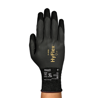 Ansell HyFlex 11-939 Foam Nitrile-Coated General Purpose Gloves – Cut Resistant and Oil Repellent - 2XL