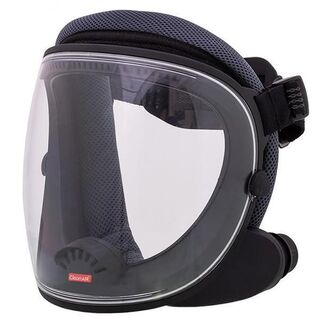 CleanAIR UniMask with Single Head Band - Neoprene / Cylindrical Polycarbonate (Impact Resistant)
