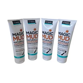 Magic Mud Natural Hand Cleaner - 250g tubes 4 Pack