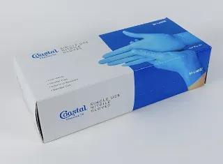 Nitrile Gloves Blue 240mm X-Large - Coastal