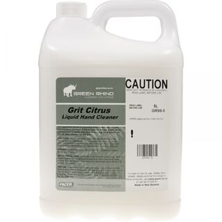 Grit Citrus Liquid Hand Cleaner - Green Rhino